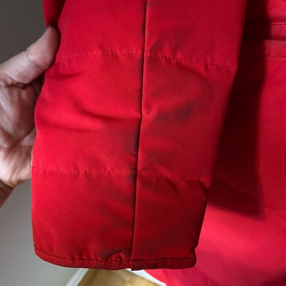 DKNY winter coat - Cherry 🍒 Red Women’s Small - Picture 8 of 9